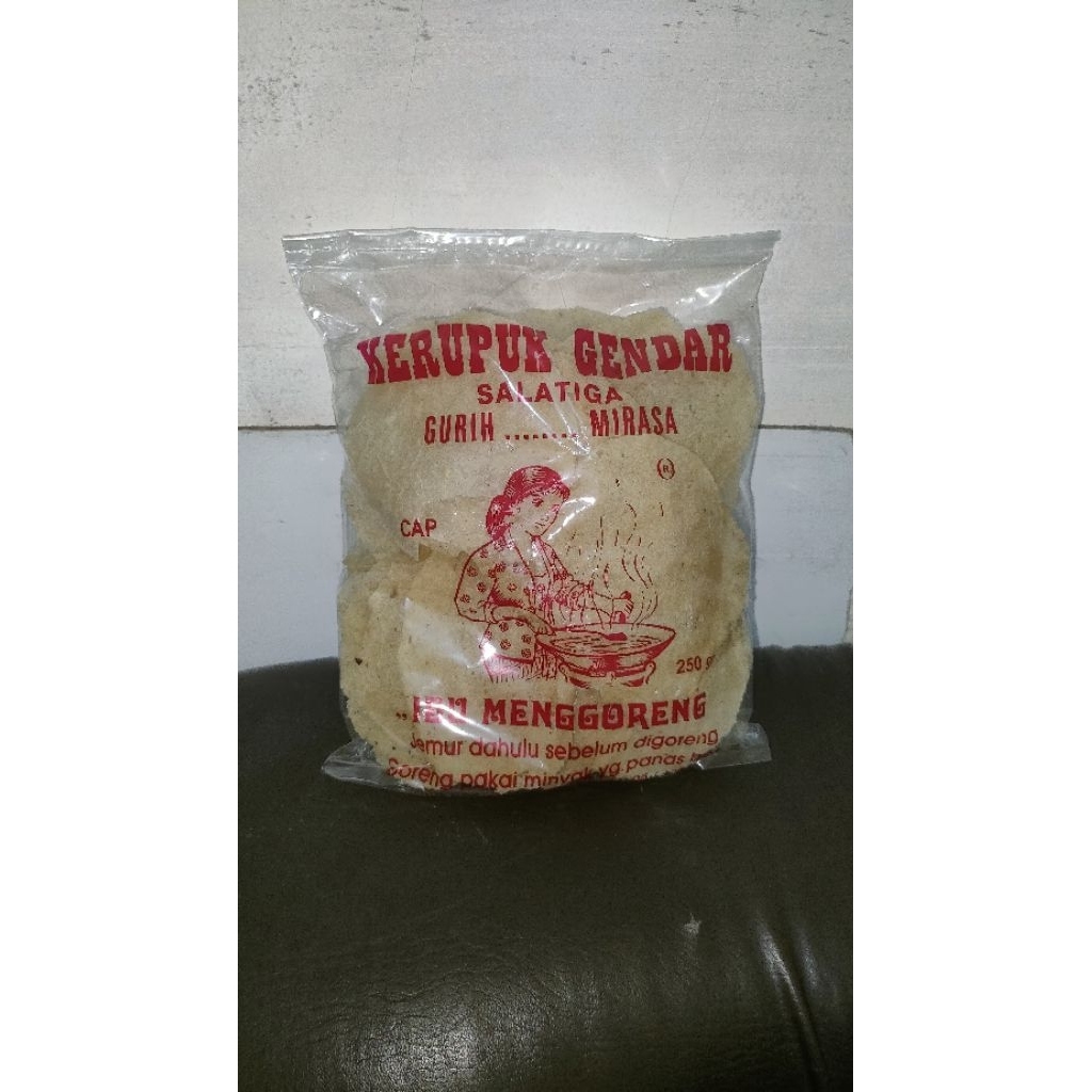 Kerupuk Karak Gendar Cap Ibu Menggoreng Salatiga (ORI)