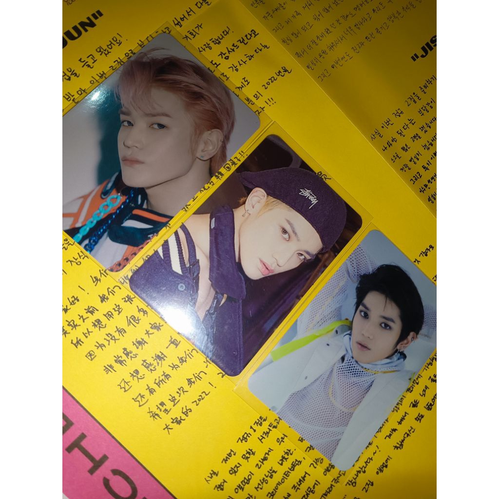 (BACA DESKRIPSI) 1 Set Photocard Taeyong Official
