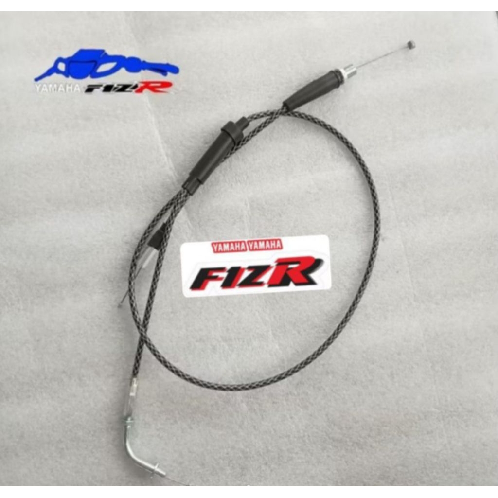 kabel gas fizr kabel untuk gas domino,ktm,daytona,acerbis,accossato kabel cabang full karbon