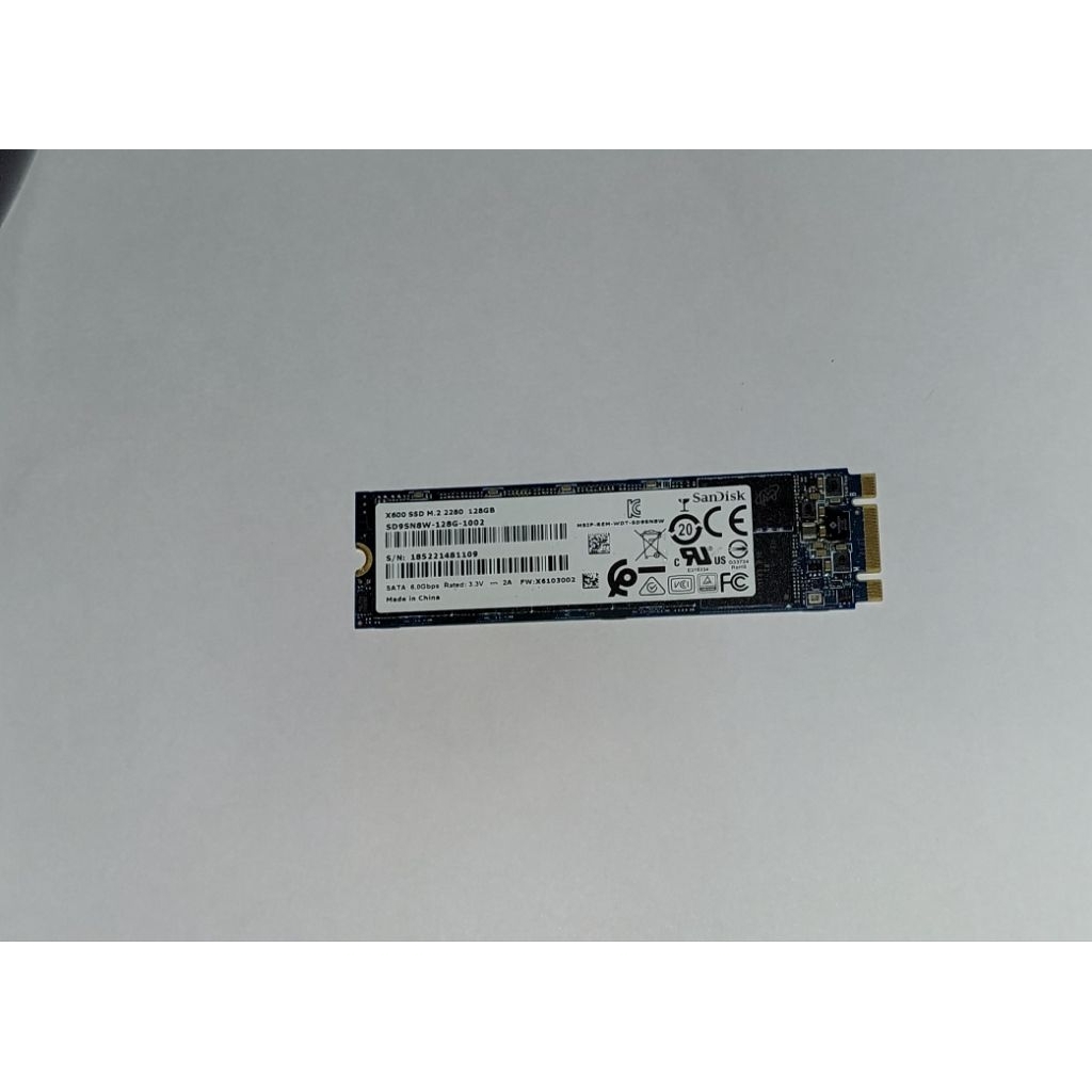 Sandisk  ssd m.2 sata 128gb