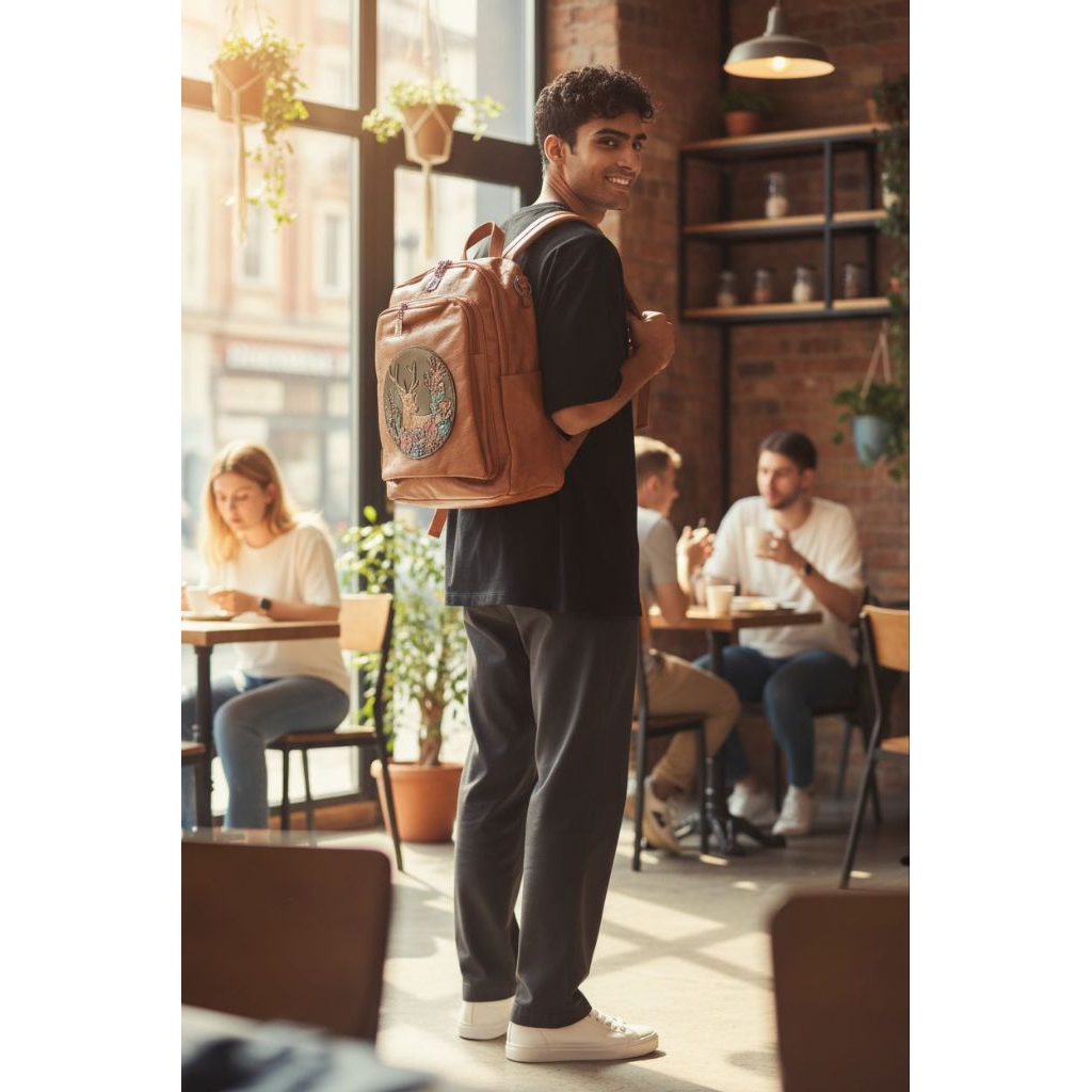 RANSEL LAPTOP MULTIFUNGSI WANITA KULIT THAILAND