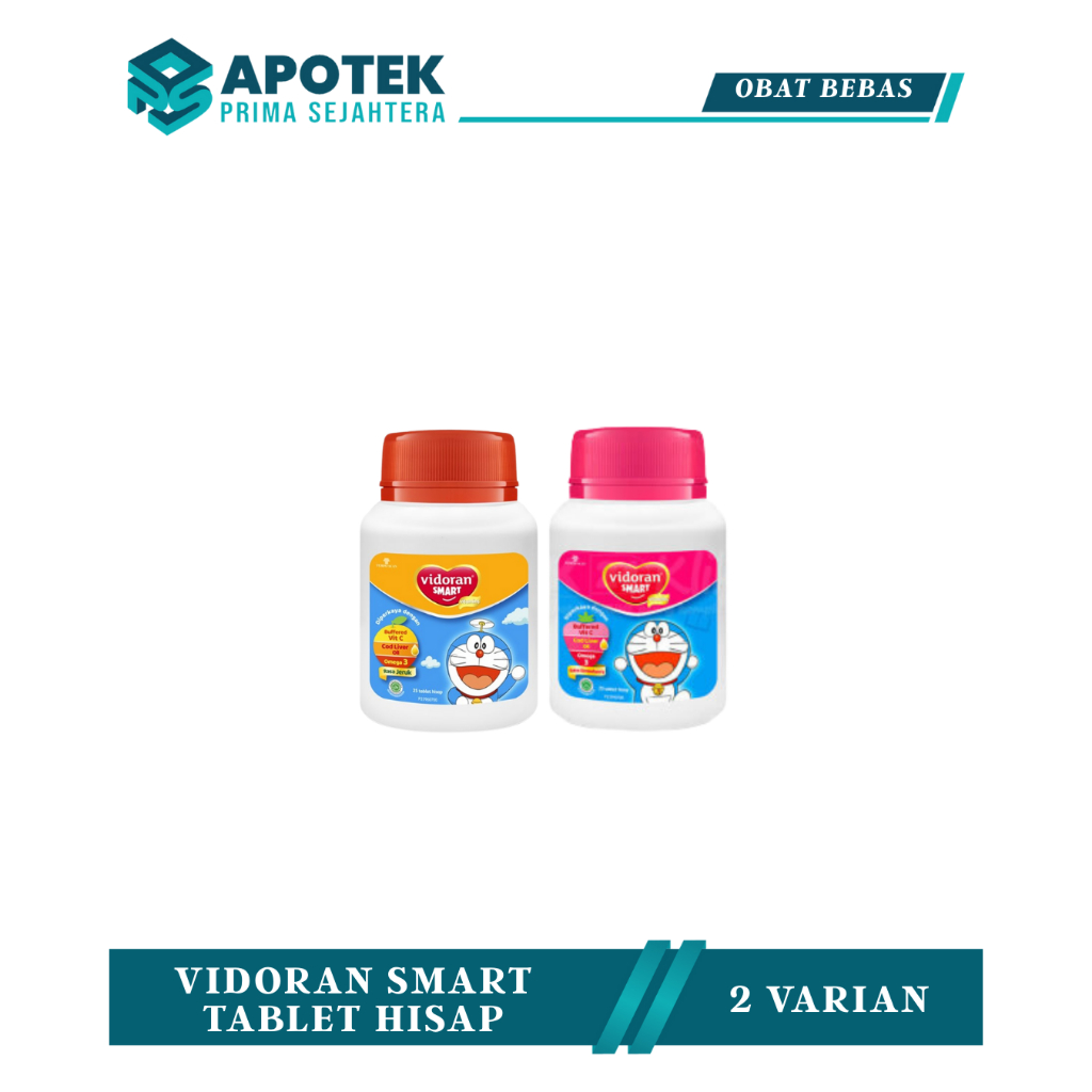 VIDORAN SMART 30 TABLET / VIDORAN SMART JERUK / VIDORAN SMART STRAWBERRY
