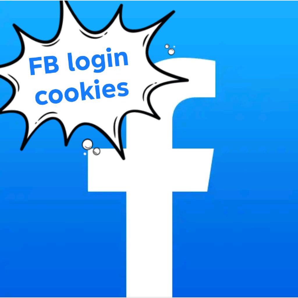 faceebook login cookies (garansi login)
