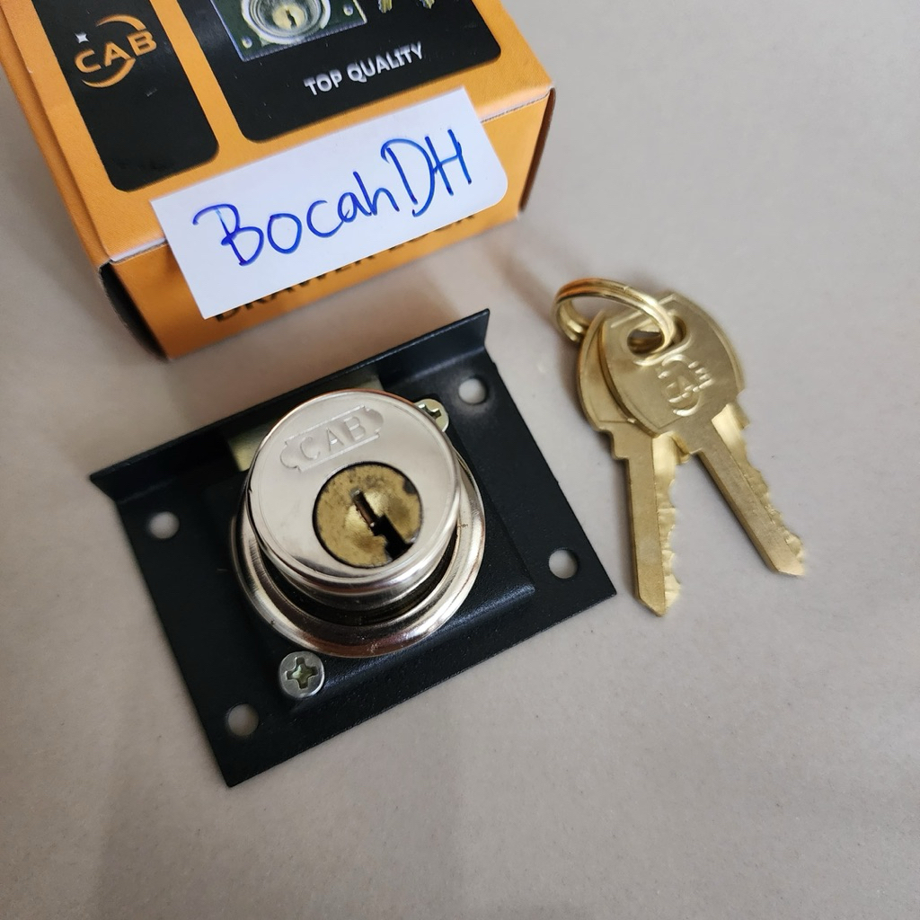 KUNCI LACI 808 BESAR MERK CAB / KUNCI LACI BESAR / KUNCI LACI MEJA KAYU LEMARI