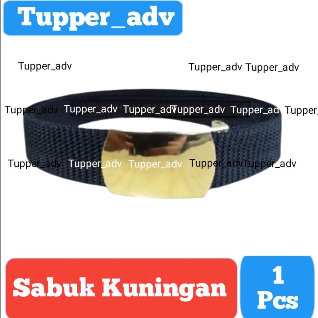 Sabuk KUNINGAN PDH POLOS - Pramuka / Ikat Pinggang Bahan Kuningan / Sabuk POLOS Kuningan