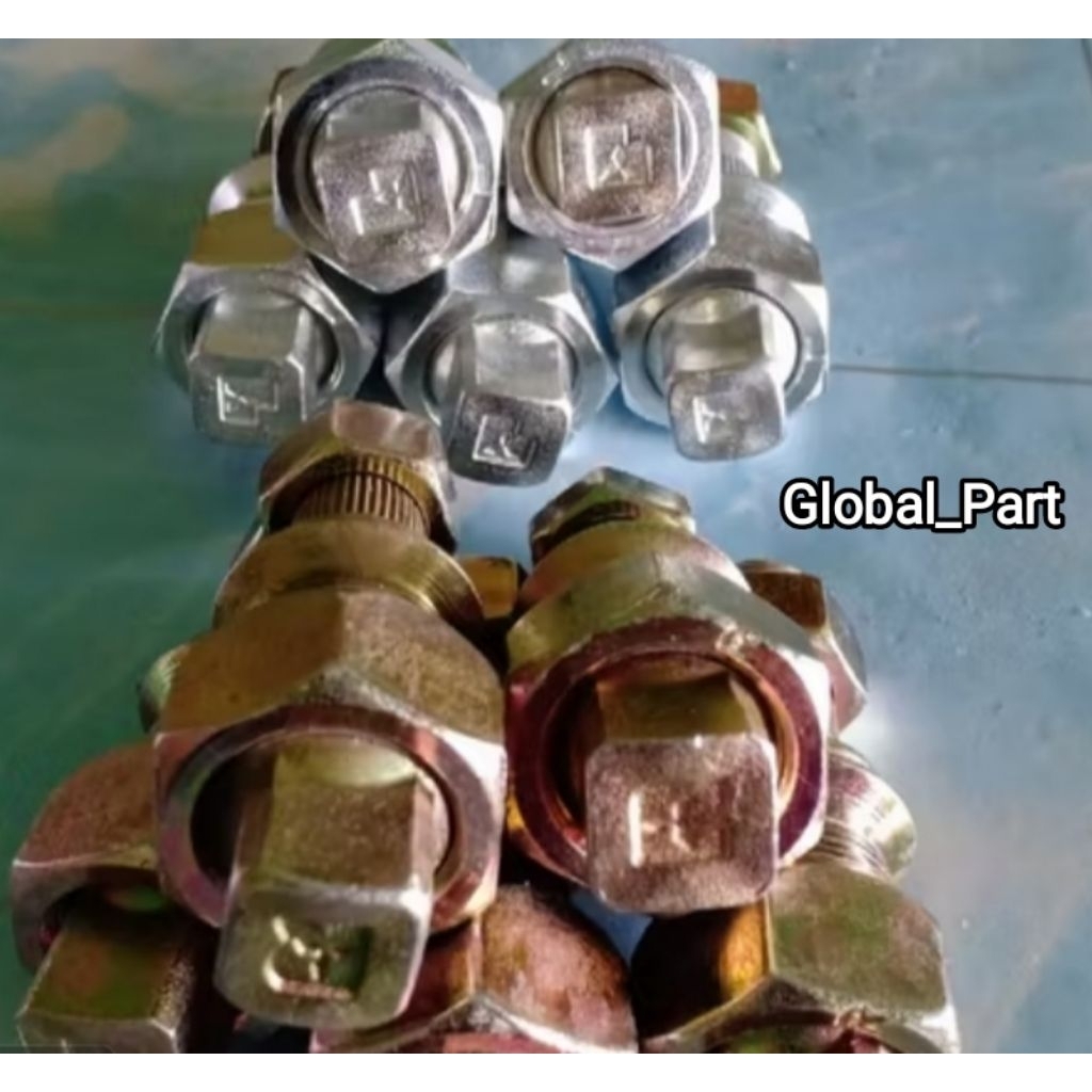 original bolt wheel RR rear ps120 baut roda belakang Mitsubishi ps 120 ragasa asli