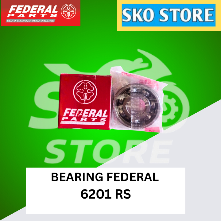 Bearing 6201RS Federal Laher FP-6201RS Original Murah