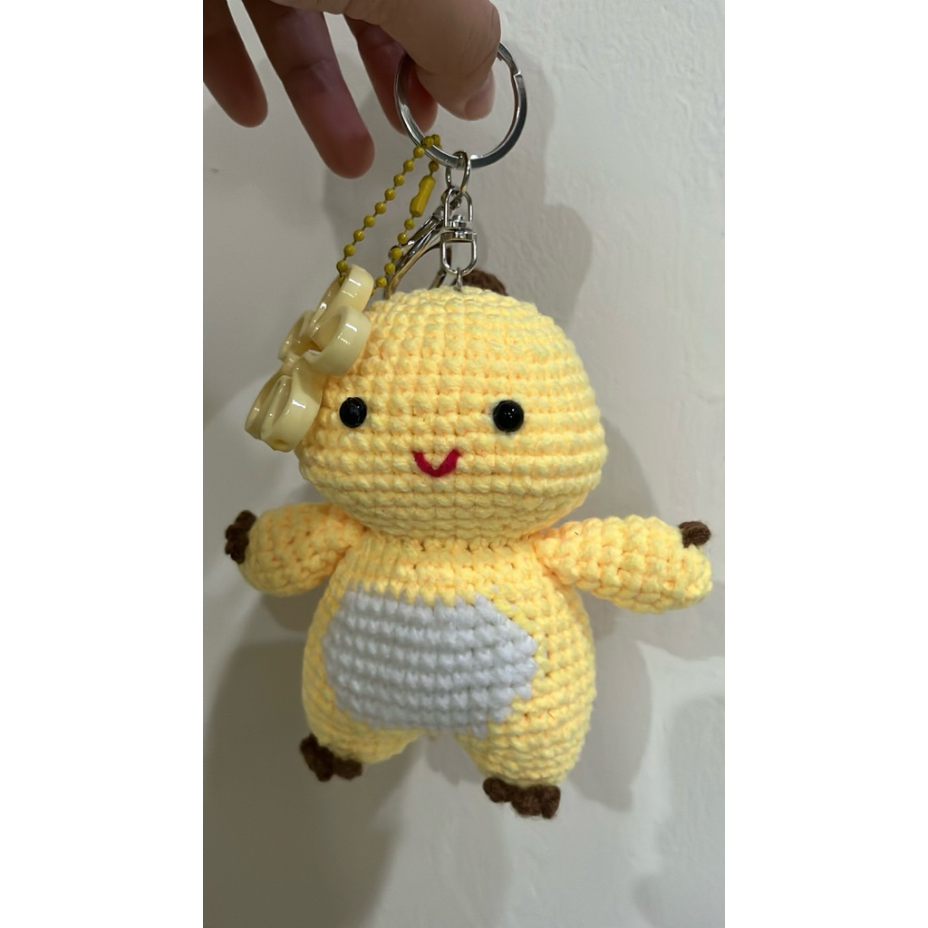 Nailong keychain | Amigurumi Nailong