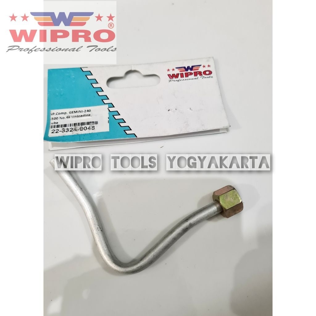 Wipro Selang Unloading Tube Kompresor / Selang Pipa Kompresor Listrik 1Hp - 2Hp Wipro