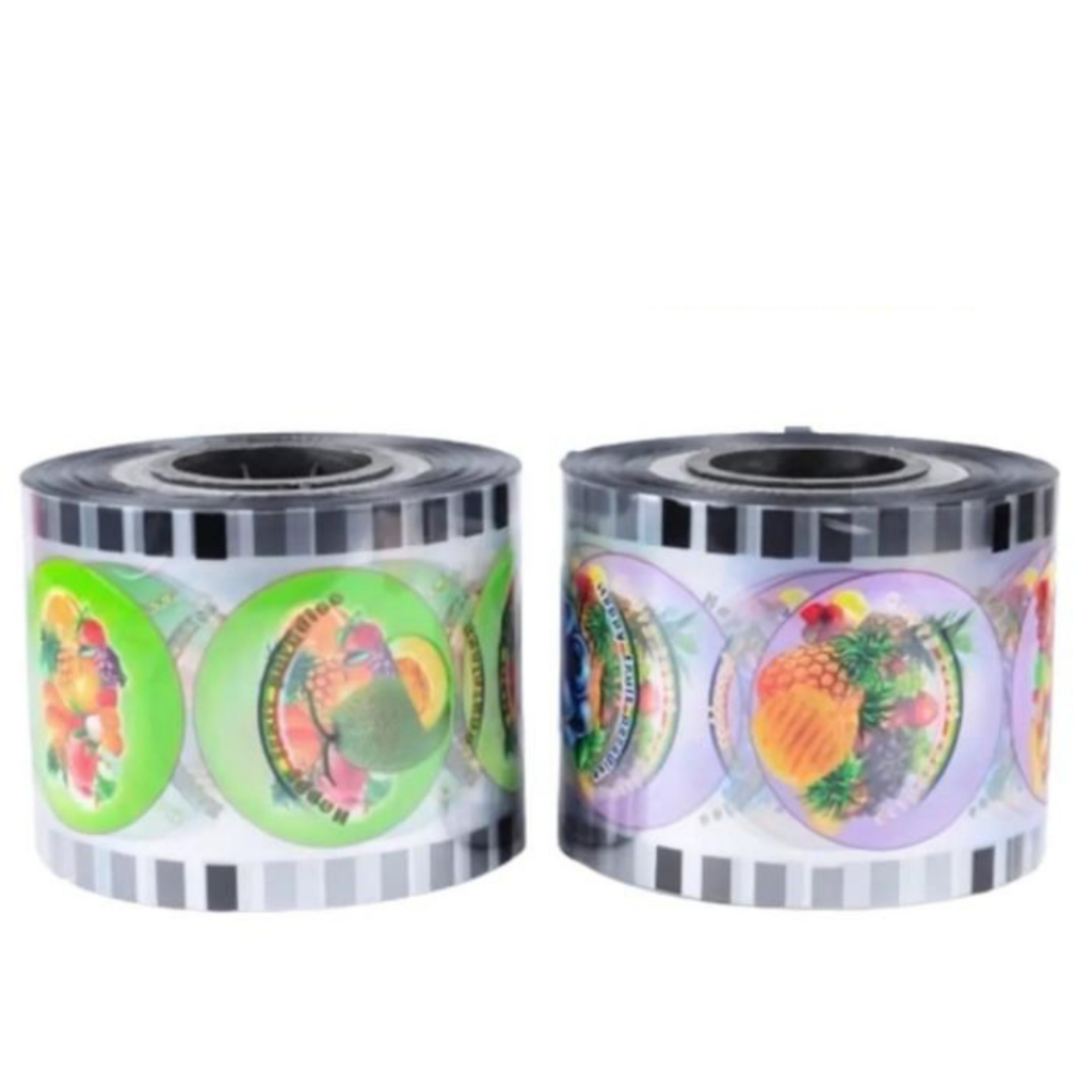 Plastik Cup sealer Motif murah Plastik LID cup sealer Reffil cup sealer plastik segel tutup gelas