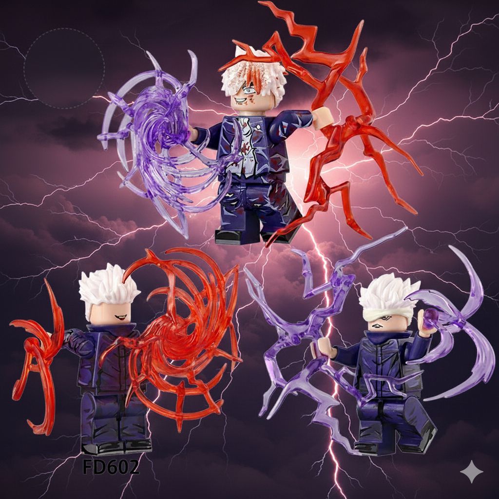Action figure gojo satoru jujutsu kaisen FD607 FD608 FD609