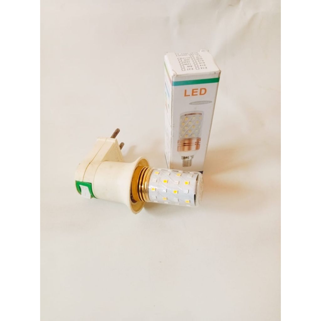 lampu led candle lilin jagung 3 warna 12 watt