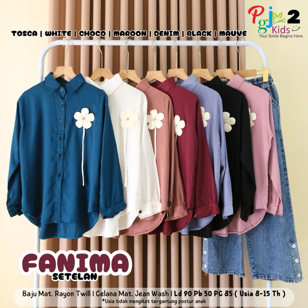 (( JR_KIDS )) TIRA FANIMA ZINNIA SET TEEN KIDS BY FASHA // SETELAN KAOS KNIT STRIPE TERBARU // BAJU 