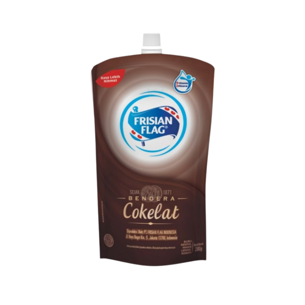 FRISIAN FLAG COKLAT POUCH 280GR