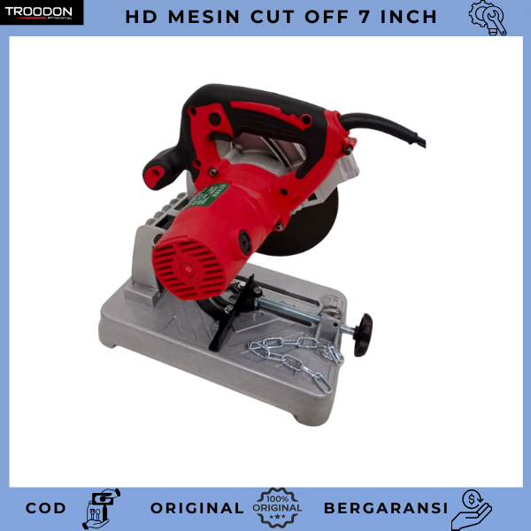 TERBARU Mesin Cut Off 7 Inch Potong Besi Cutting Wheel Mesin Cutting Cut Off 7 Inch Gergaji Potong