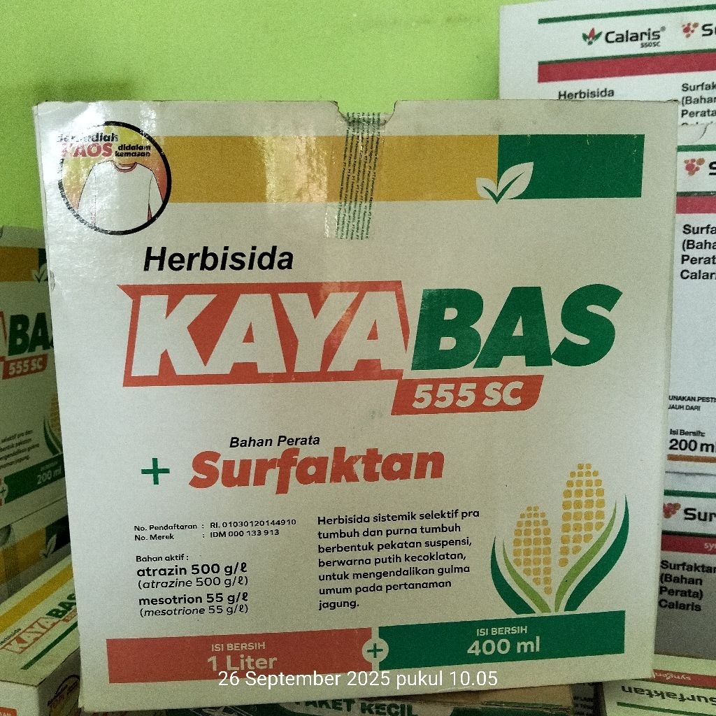 HERBISIDA KAYABAS 555 SC 1 LITER