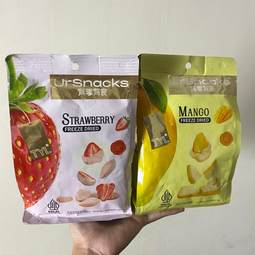 PROMO CEMILAN BUAH KERING FREEZE DRIED URSNACK Ursnack Freeze Dried  Fruits / Snack Buah Kering / TY