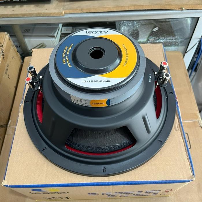 Speaker Legacy LG-1296-2 MK1 12 in Double Coil Original Karakter SubWoofer 12 inch 12 inci 12" Sub W