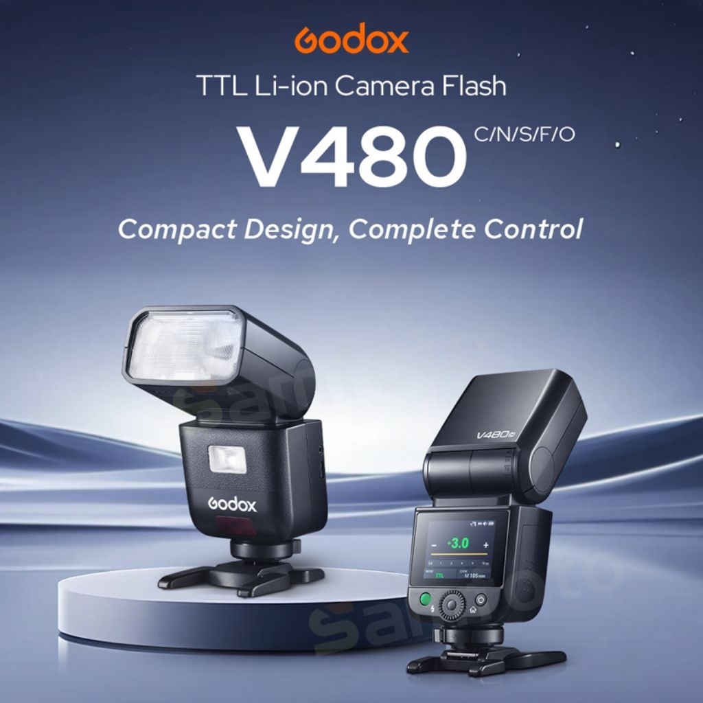 flash godox V480 on camera TTL flash v480 camera flash godox v480