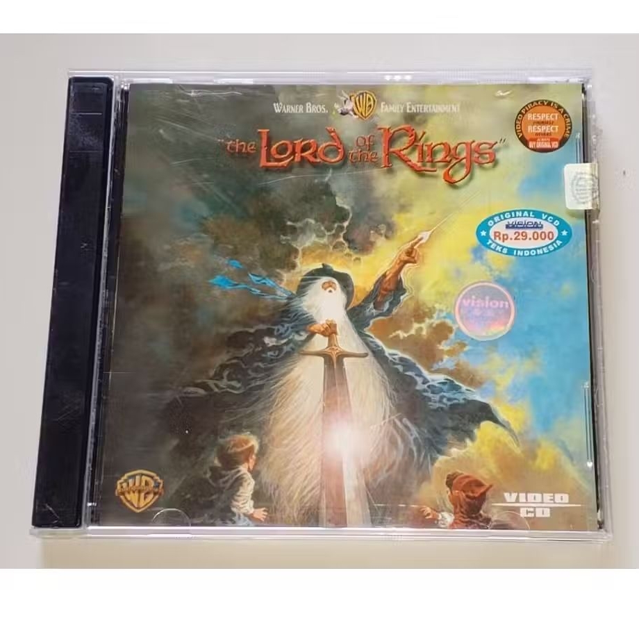 VCD Original The Lord Of The Rings (1978)