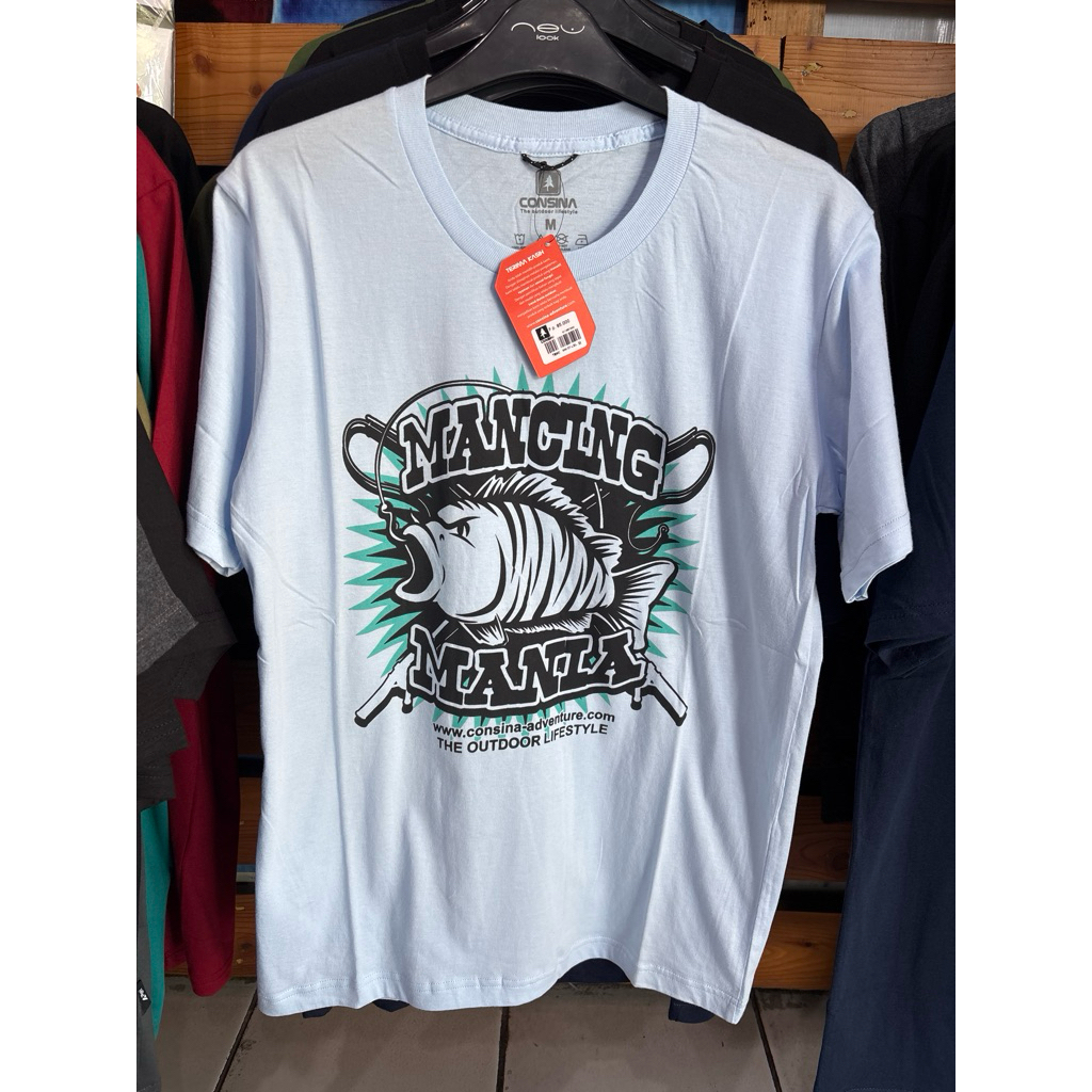 Kaos Lengan Pendek Consina Mancing Mania mm 07