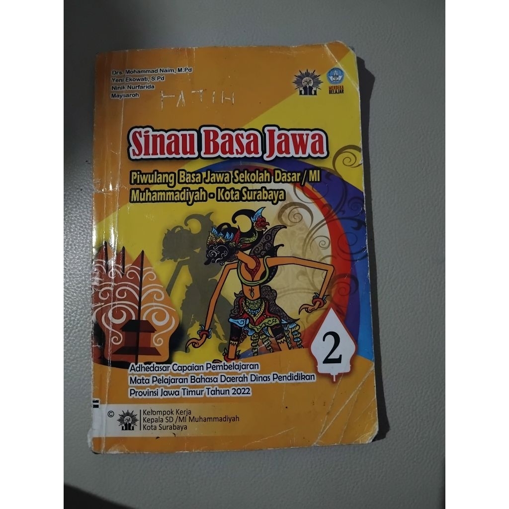 buku paket bekas sinau basa jawa bahasa jawa kelas 3 sd pustaka cendekia