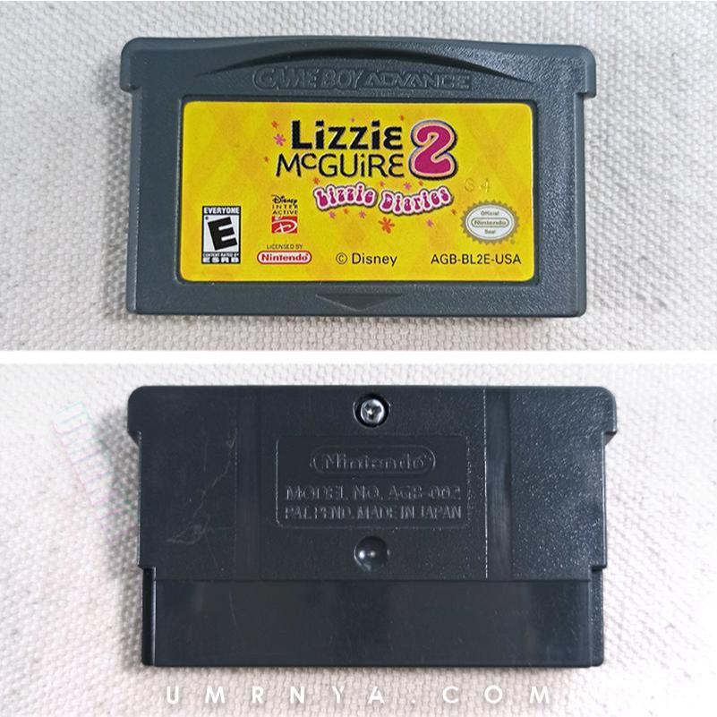 Kaset Game Lizzie McGuire 2 MC Gameboy GBA SP DS NDS