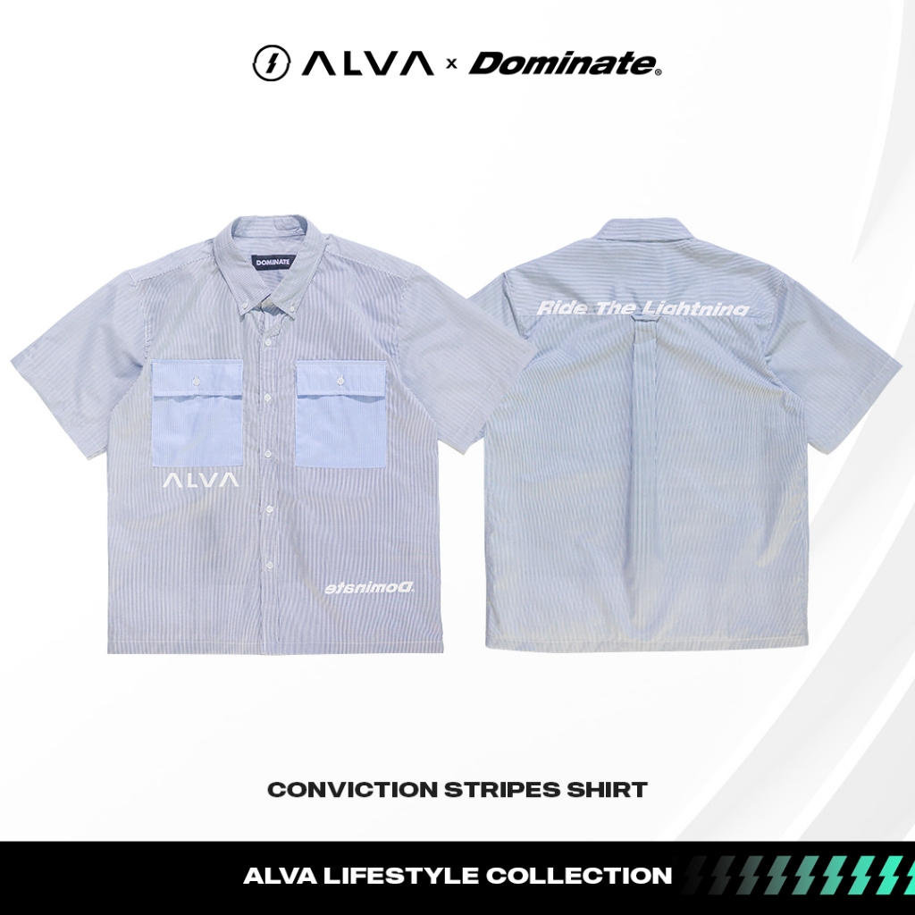 ALVA x Dominate - Conviction Stripes Shirt