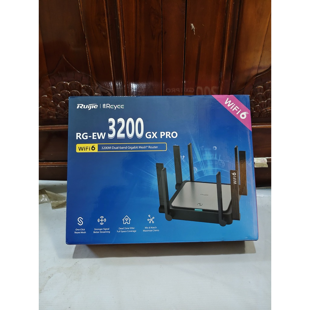 RUIJIE EW3200GX PRO BEKAS RIVIEW SAJA