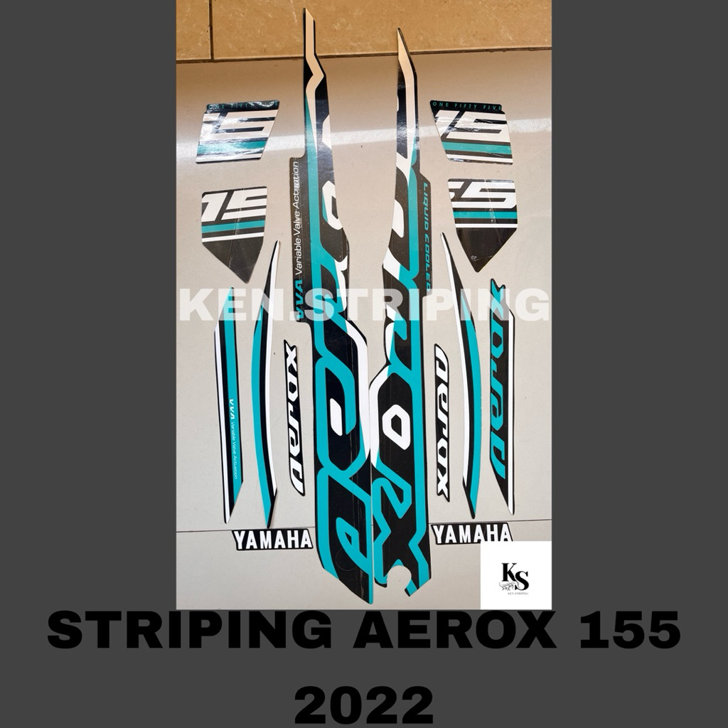 Striping Stiker Yamaha Aerox 155 Conected 2022