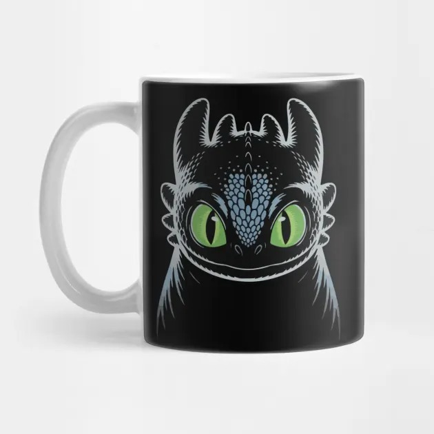 Toothless Dragon How To Train Your Dragon Toothless Coffee Mug