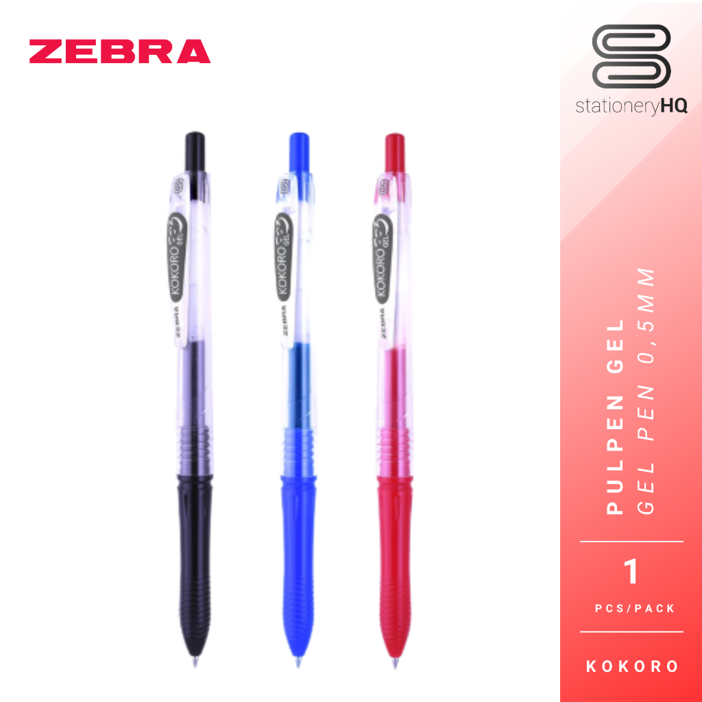 Zebra Kokoro Pulpen Gel / Pen Gel 0.5