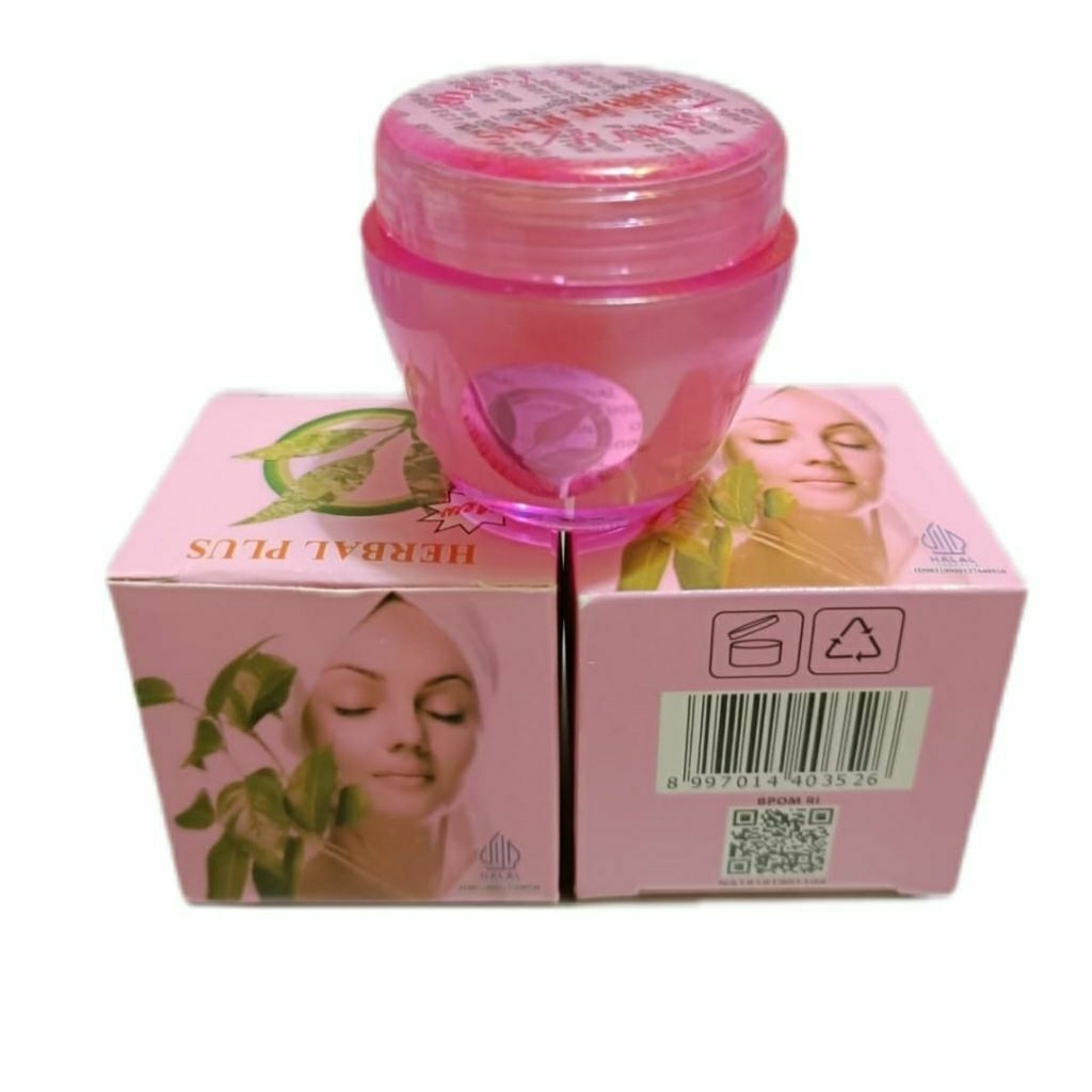 cream herbal plus original bpom & halal