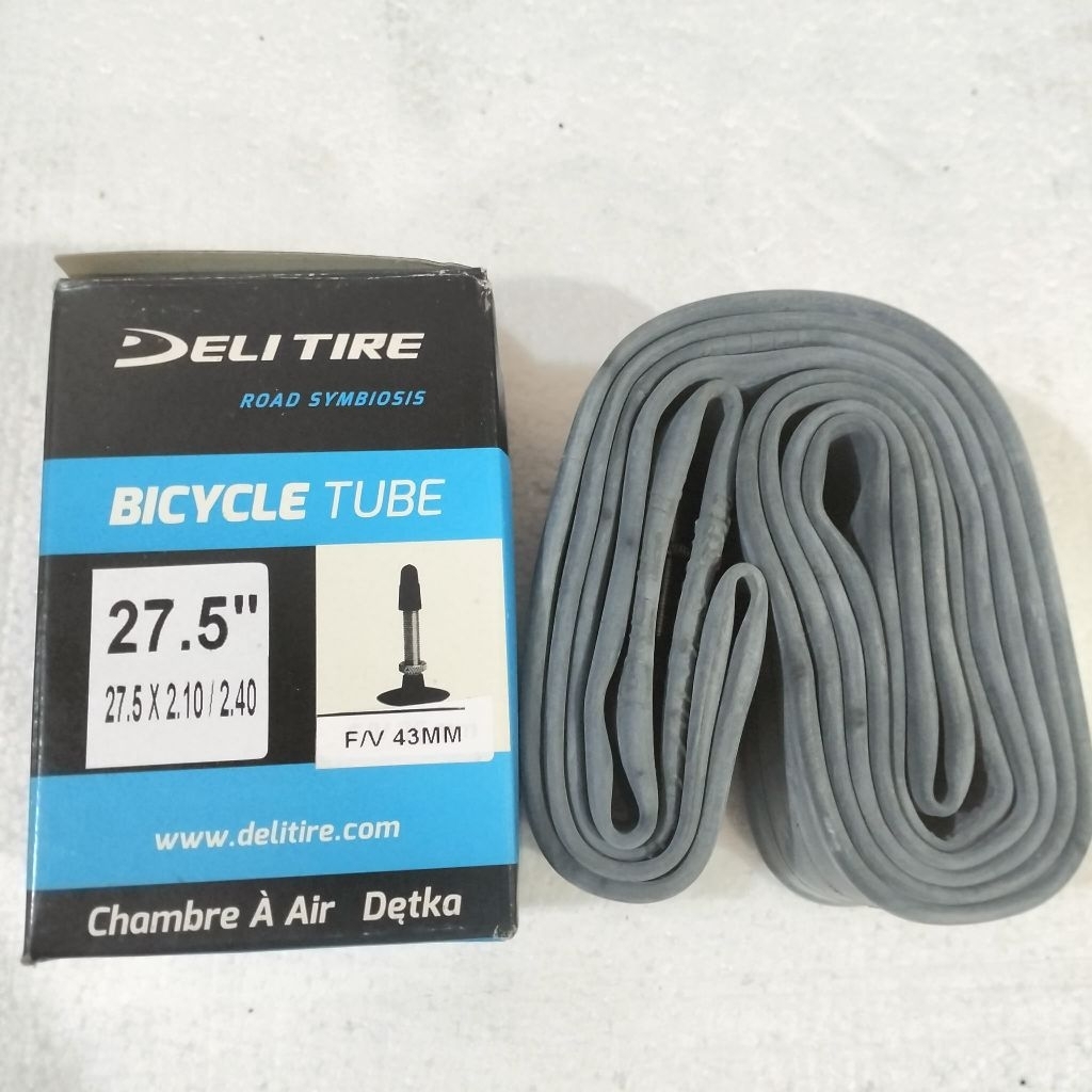 Tube/ban dalam mtb 27.5 pentil presta dan Schrader deli tire