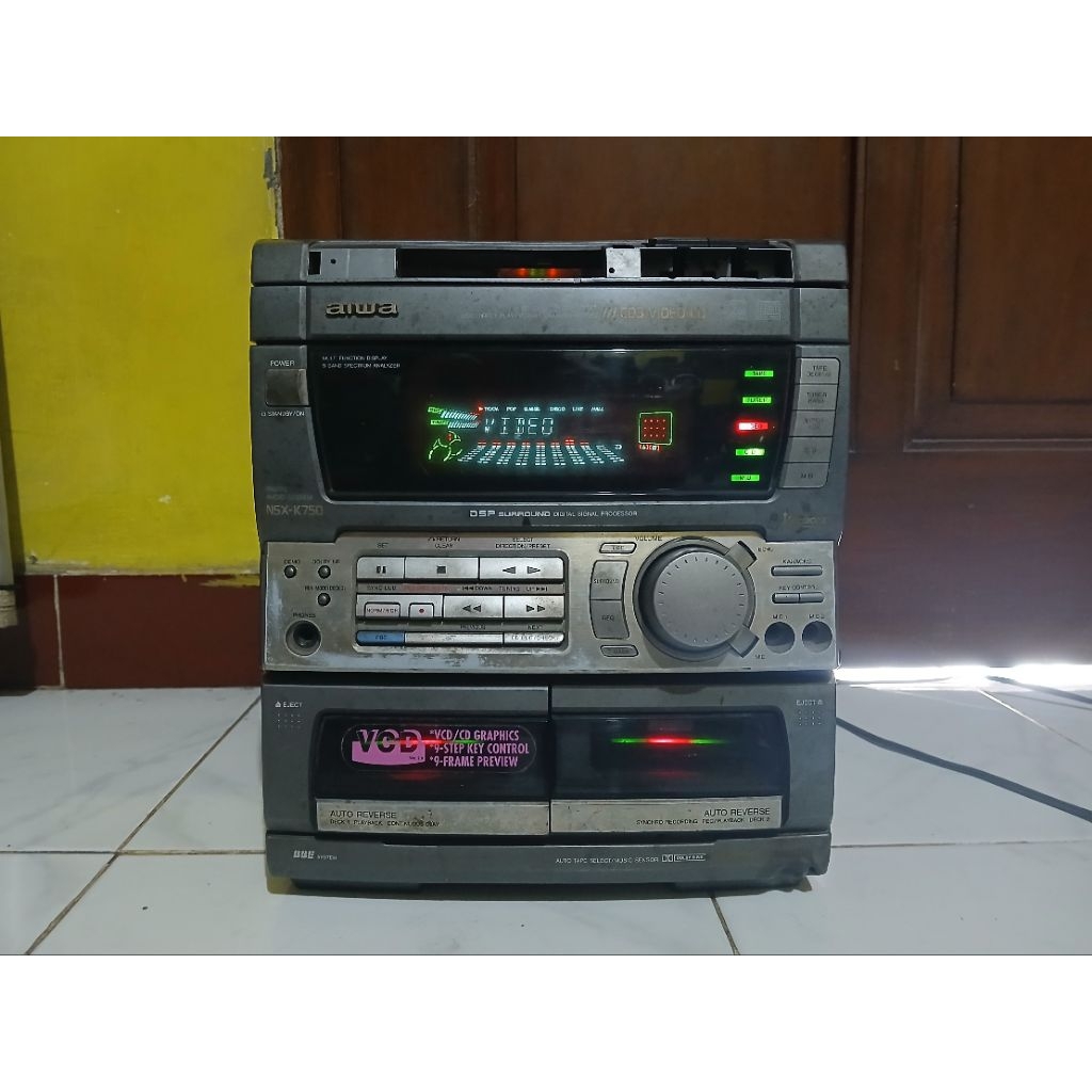 Head Ampli Hifi Aiwa NSX-K750 Japan