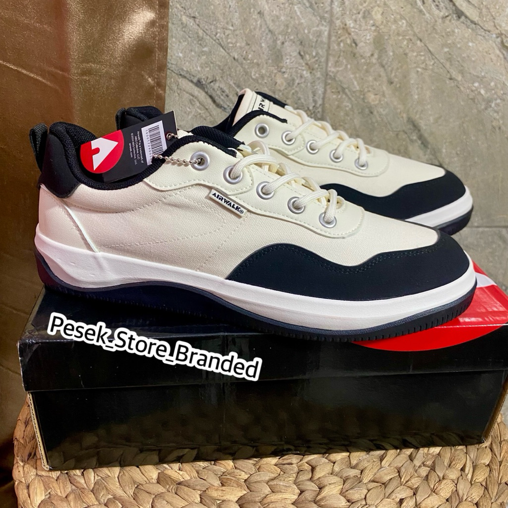 Sepatu Airwalk Cooper Putih Hitam 44 saja Original sale