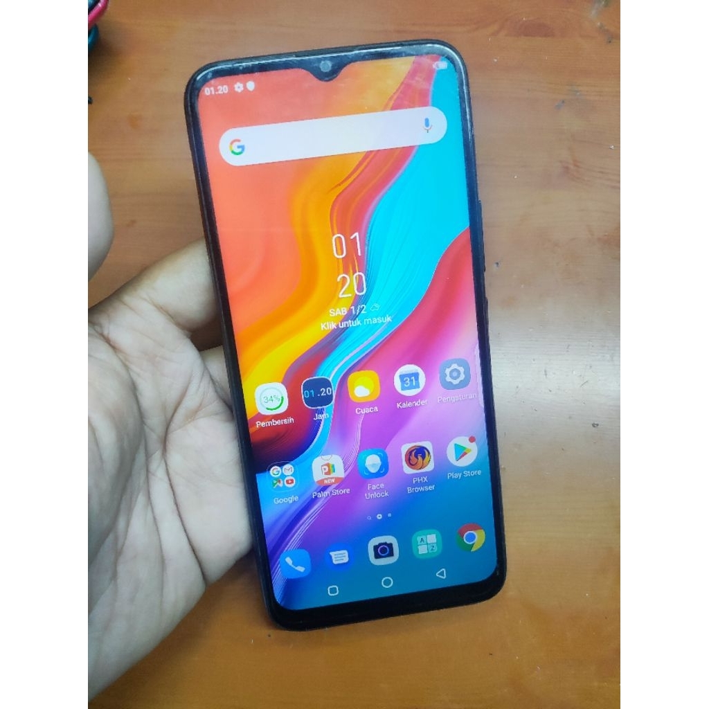 INFINIX HOT 8 HP ANDROID SECOND BERGARANSI