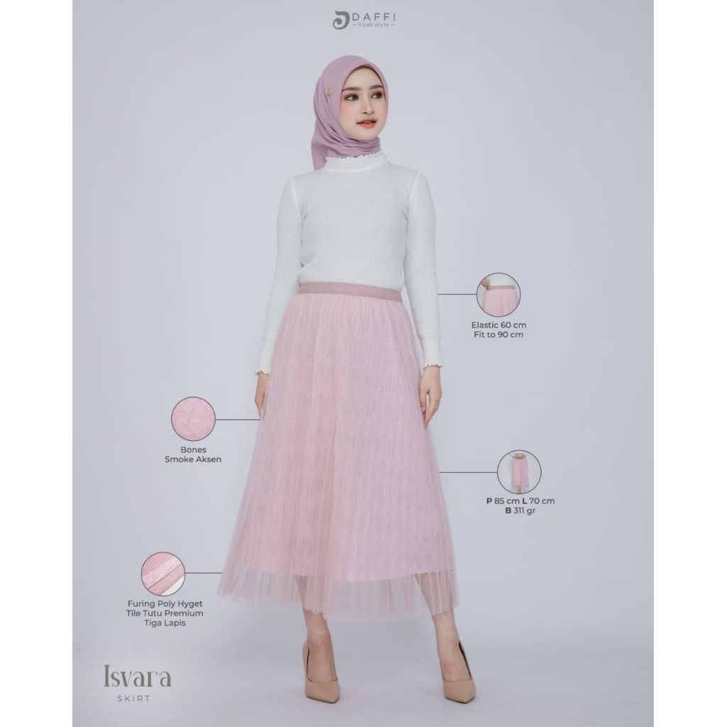 DAFFI HIJAB - ISVARA SKIRT COD BISA