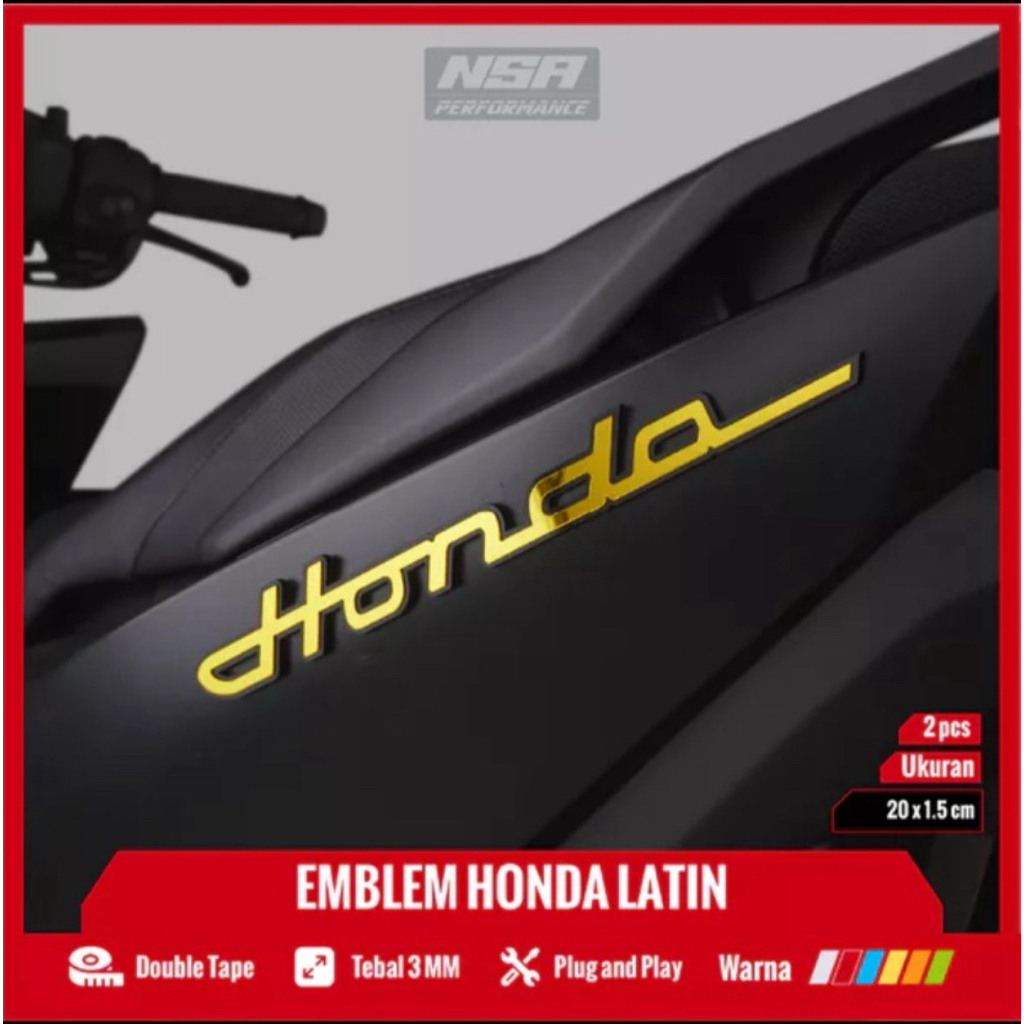 Emblem Honda Latin