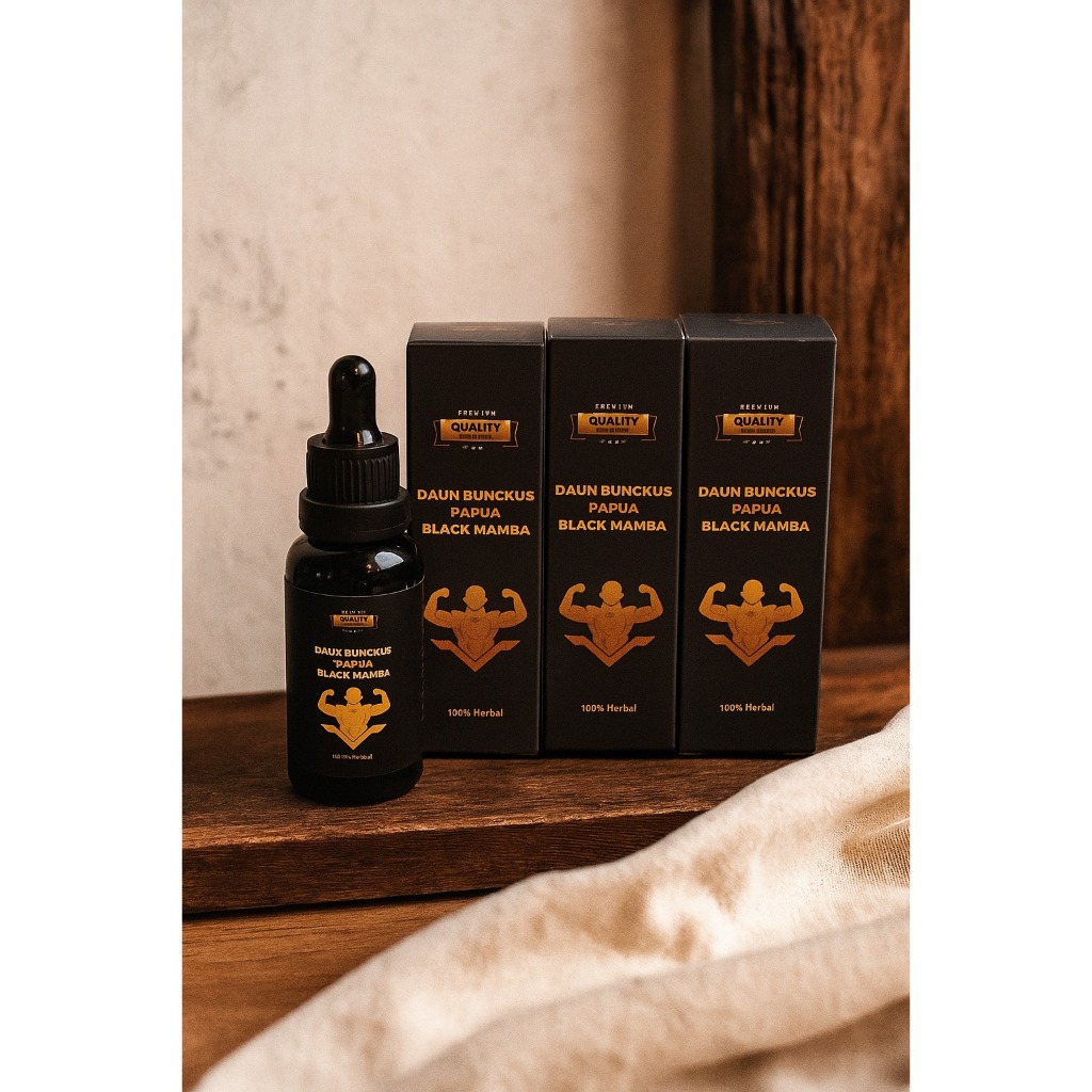 NOMOR 1 TERLARIS Minyak herbal pembesar joni Black mamba +6CM Pembesar MR.P Original 100% BPOM J5R0