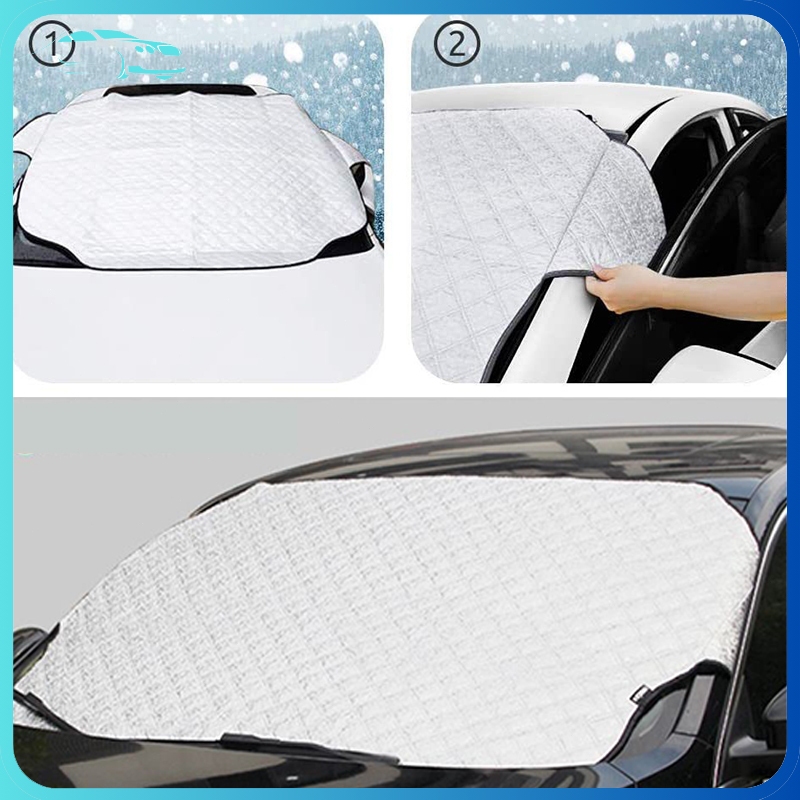 Lipat Tahan penutup kaca mobil anti panas Magnetik sun shield mobil Tutup Kaca Mobil Depan Anti Pana