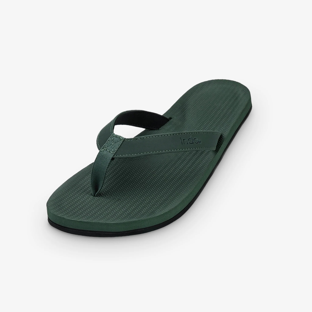 Indosole Men's Flip Flop - Leaf