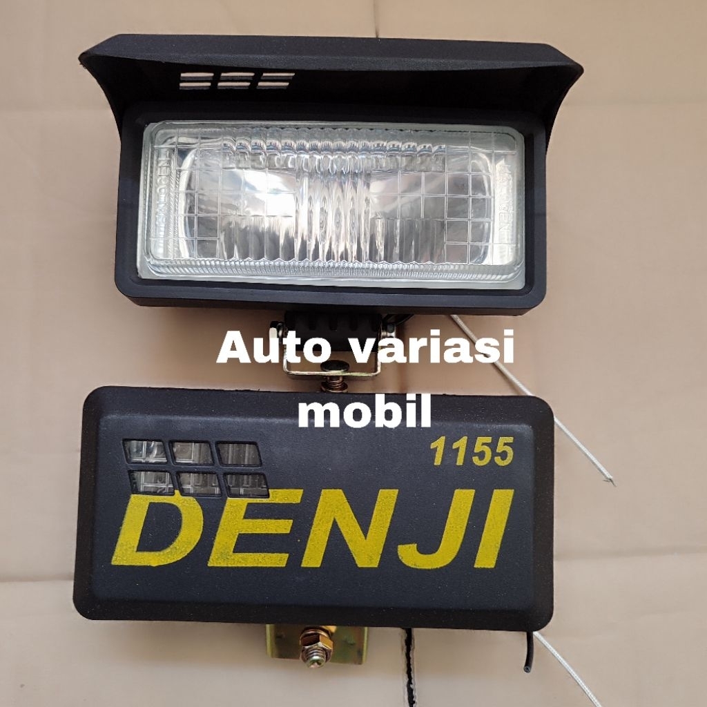 Foglamp Lampu tembak kabut kotak Denji Univarsal