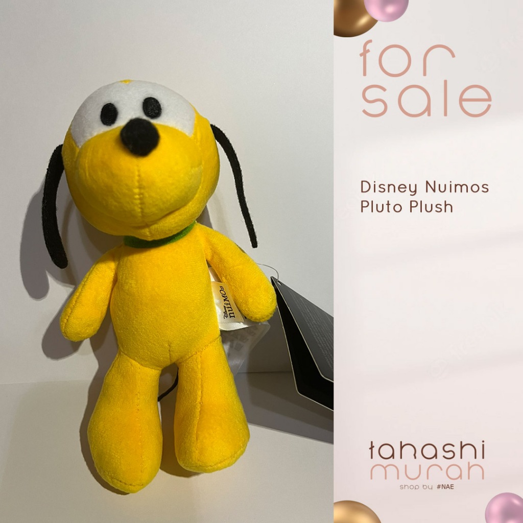 [LAST PIECE] Disney Nuimos Boneka Pluto Doggy Mickey asli original 100%