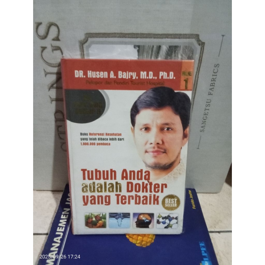 ORIGINAL BUKU TUBUH ANDA ADALAH DOKTER YANG TERBAIK