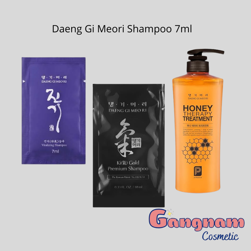 Daeng Gi Meori Vitalizing Shampoo 7ml / Daeng Gi Meori Ki Gold Premium Shampoo 7ml / Daeng Gi Meori 