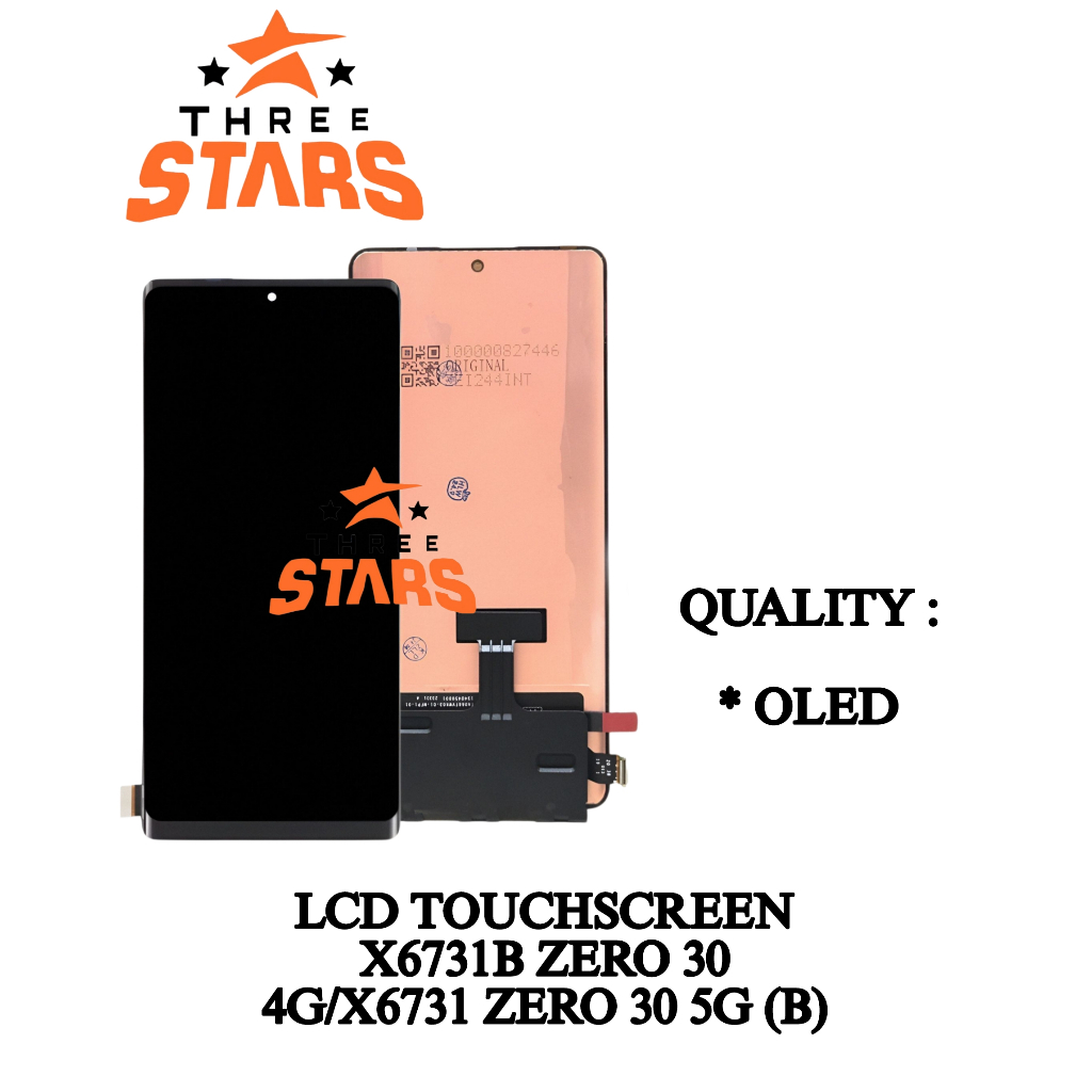 THREESTARS _LCD TOUCHSCREEN INFINIXT X6731B / ZERO 30 4G / X6731 ZERO 30 5G