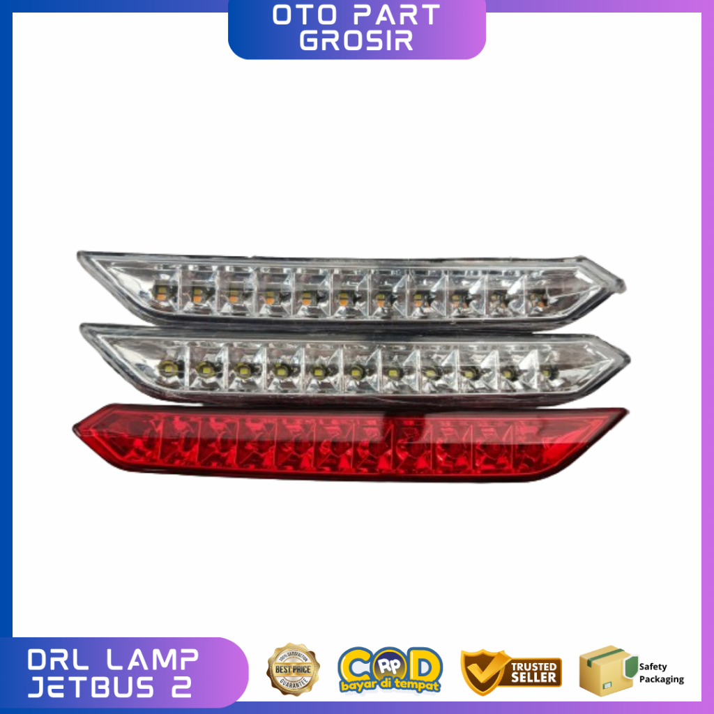 LAMPU DRL/Lampu DRL Bumper Depan JetBus-2/Lampu Led Bumper Jetbus 2 Jetbus 3