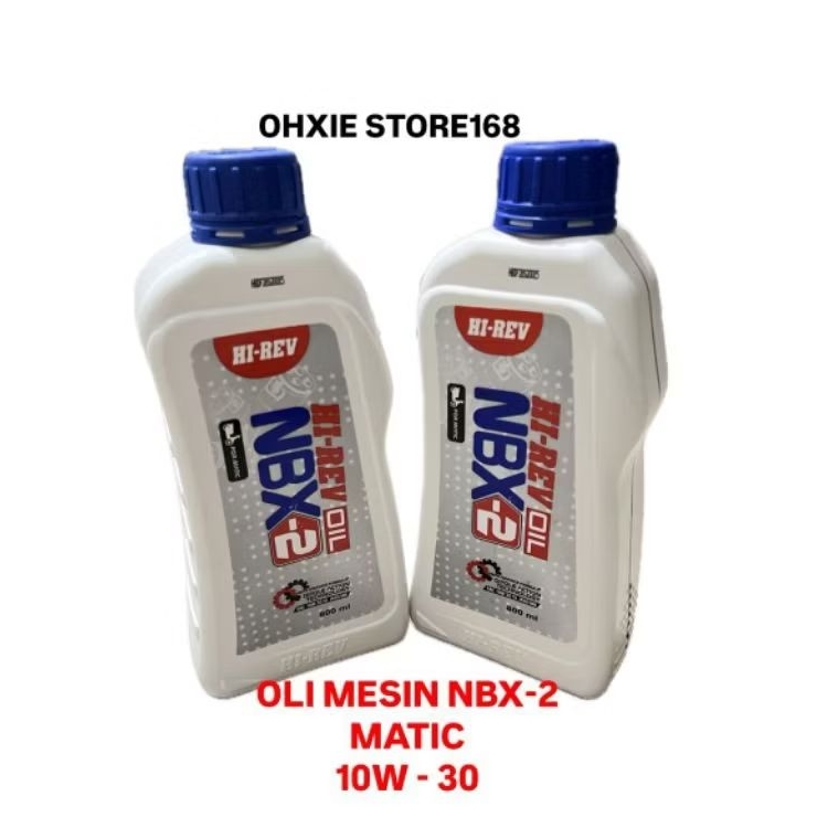OLI MESIN MATIC NBX-2 HI REV 800ML/OLI MESIN MOTOR MATIC 10W-30/NBX-2 OLI MATIC