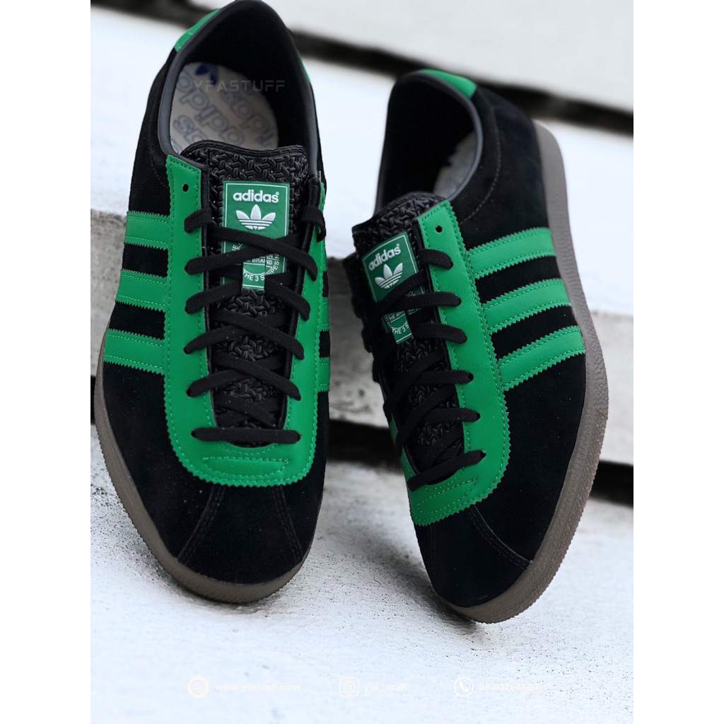 Adidas London Black Green - (BNIB) Original New
